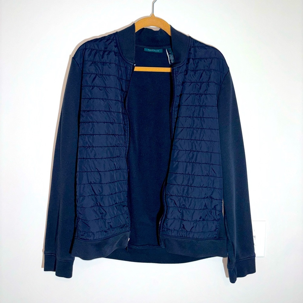 Adult Small Perry Ellis Navy Blue Jacket